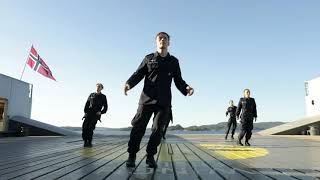 Sjøforsvaret danser BlimEdansen