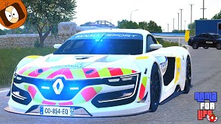 POLICE ERI : RENAULT R.S.01 - MISSILE ANTI-CHAUFFARDS !