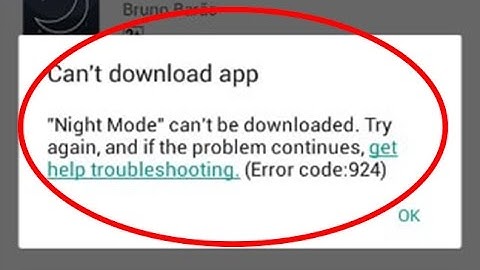 How to fix google play store error 924|can
