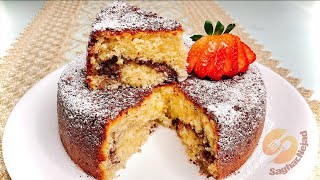 آموزش تهیه کیک لطیف خوشمزه و اسفنجی در پلوپز تو سه سوت SagharNejad کیک کیک_در_پلوپز کیک_خونگی