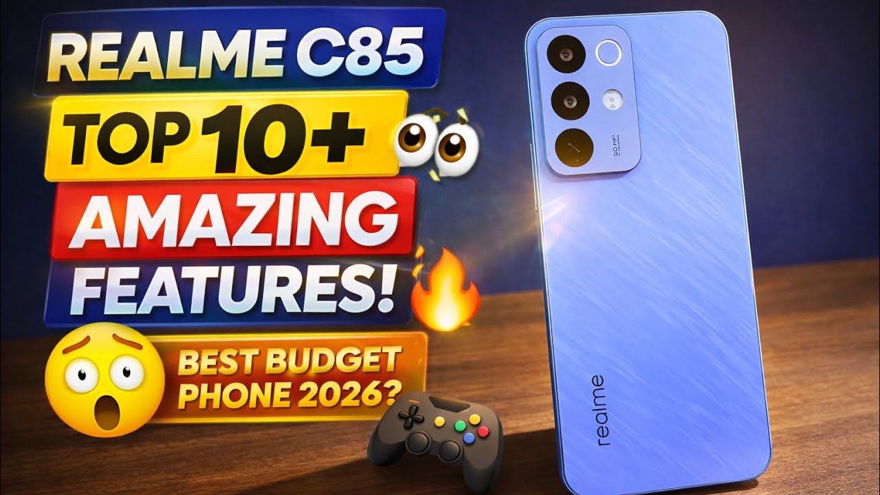 Realme C85 Top 10+ AMAZING Features 😱 | Best Budget Phone 2026?