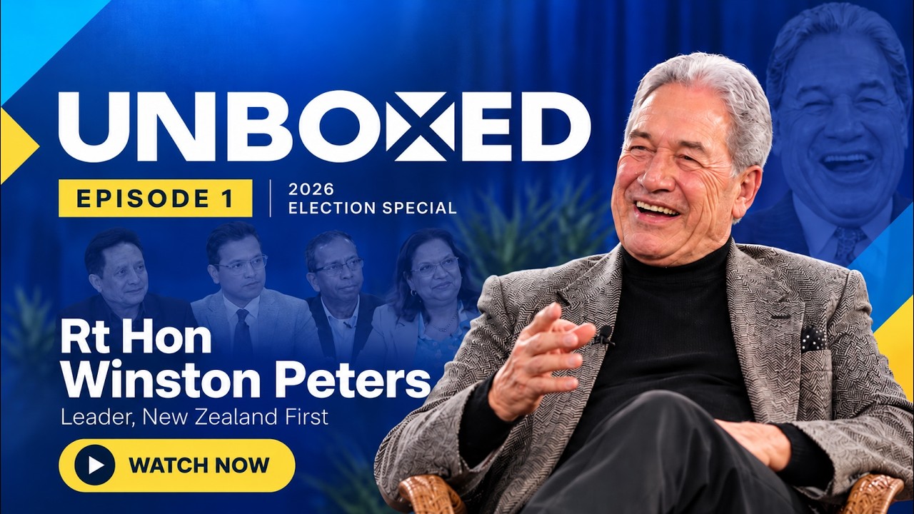 Rt Hon Winston Peters | UNBOXED Election Special 2026 | Episode 1