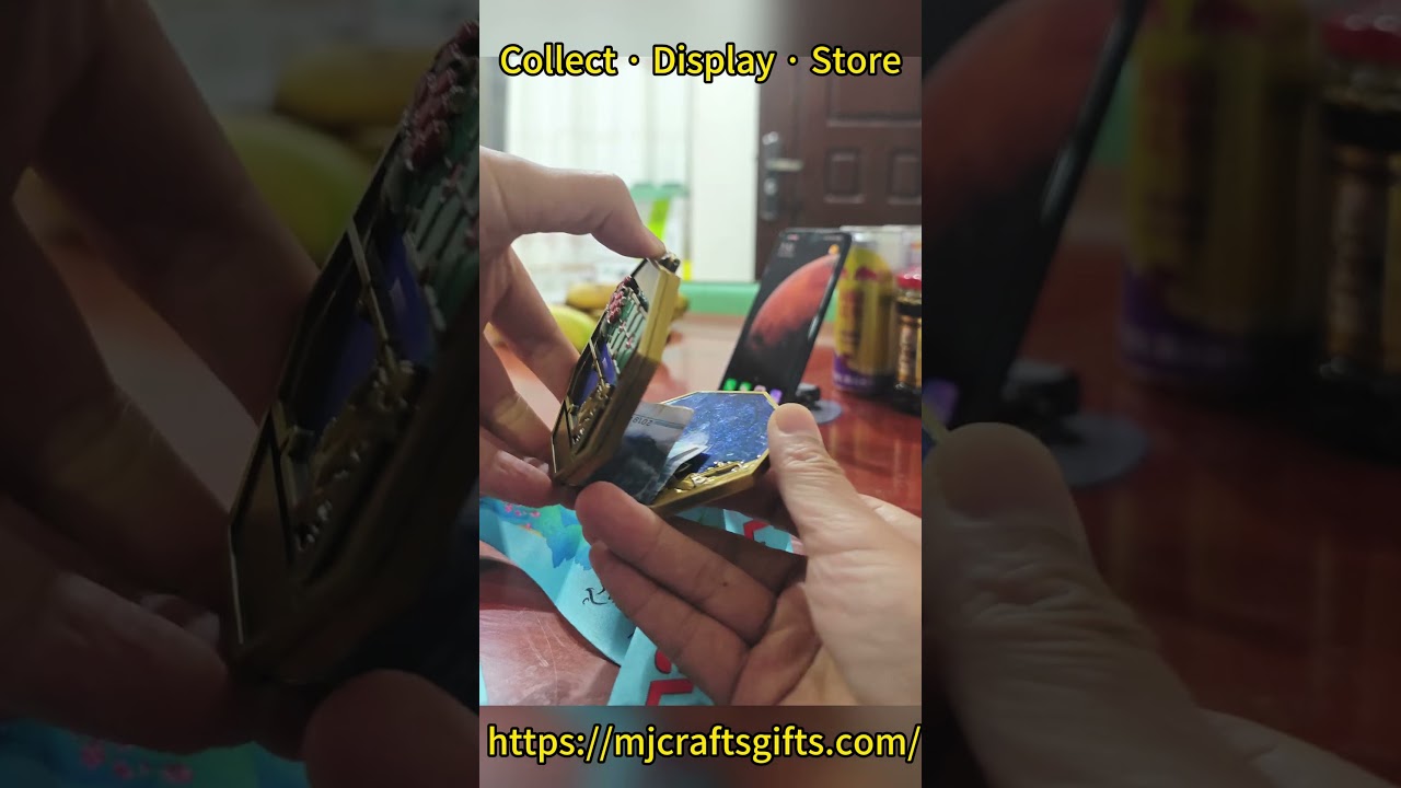 Custom 3-Fold Marathon Finisher Medal | Antique Bronze Octagonal Hinged Metal Race Award|OEM Factory