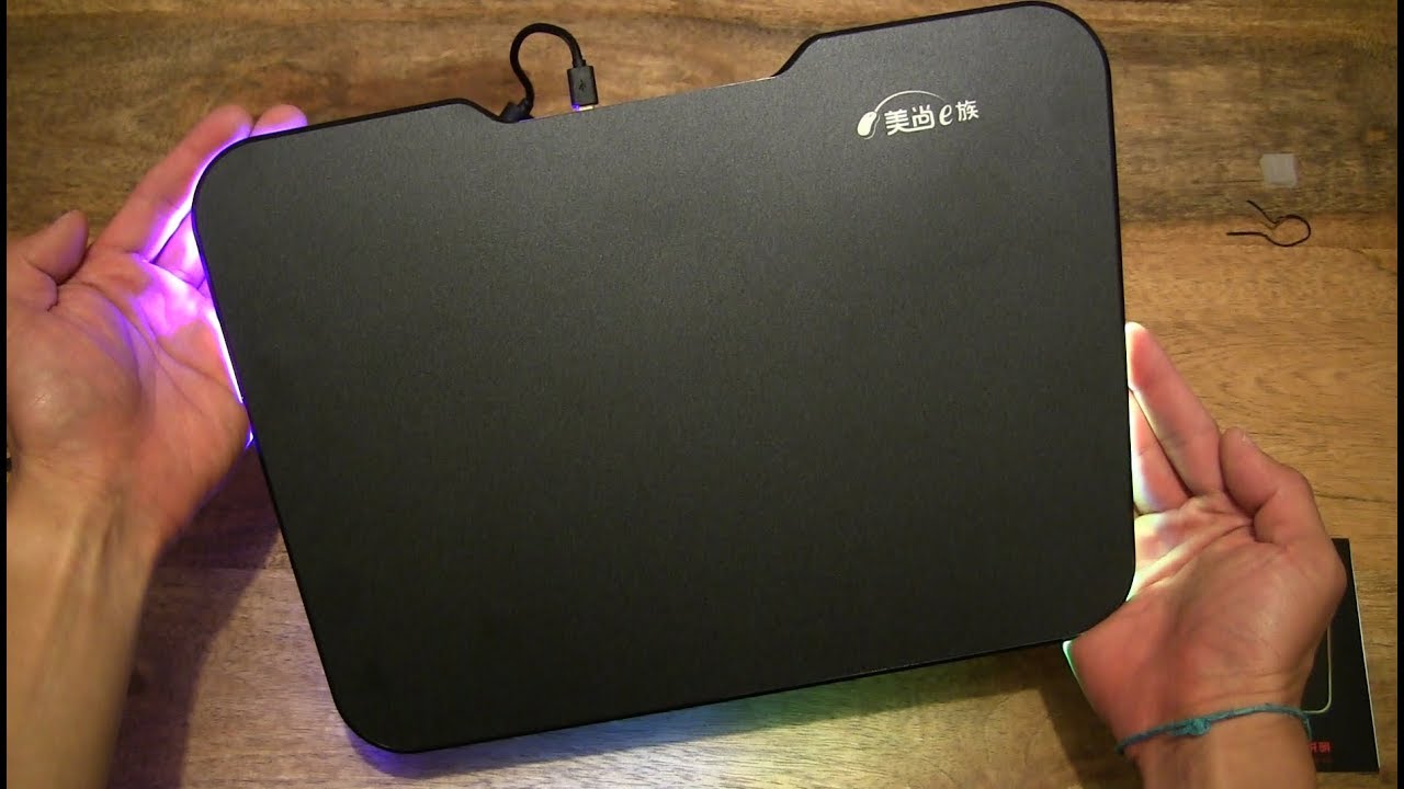 Havit Adjustable Colour LED Mouse Pad YouTube