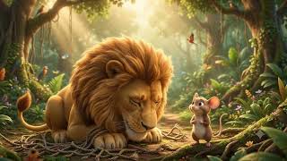 Tiny Mouse, Big Courage! 🐭🦁 | Mouse Saves the Lion | Panchatantra Story