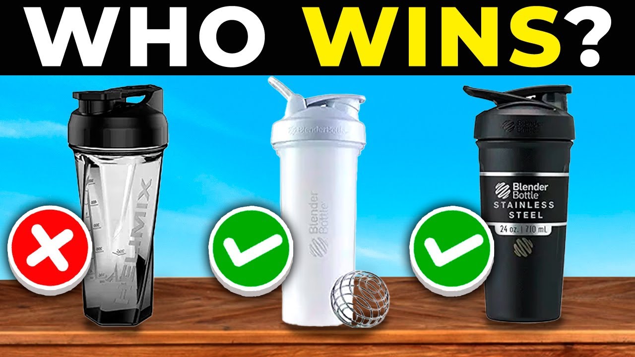 Pre Workout Pretty Shaker Bottles HELIMIX Vortex Blender Shaker