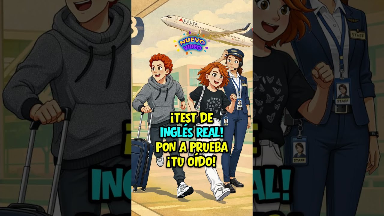 🎧 Desafía tu oído con inglés real en un aeropuerto ✈️🛫