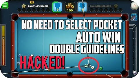 8 Ball Pool 3.10.1 Hack! [Double Guidelines + Autowin + No Need To Select Pocket]
