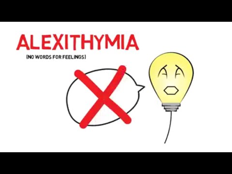 वीडियो: एलेक्सिथिमिया क्या है?