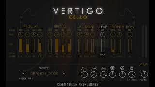 Cinematique Instruments Releases Vertigo Cello For Kontakt