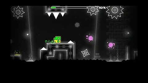 geometry dash "chalky" 3 coins (dailylevel) by Aariiyu
