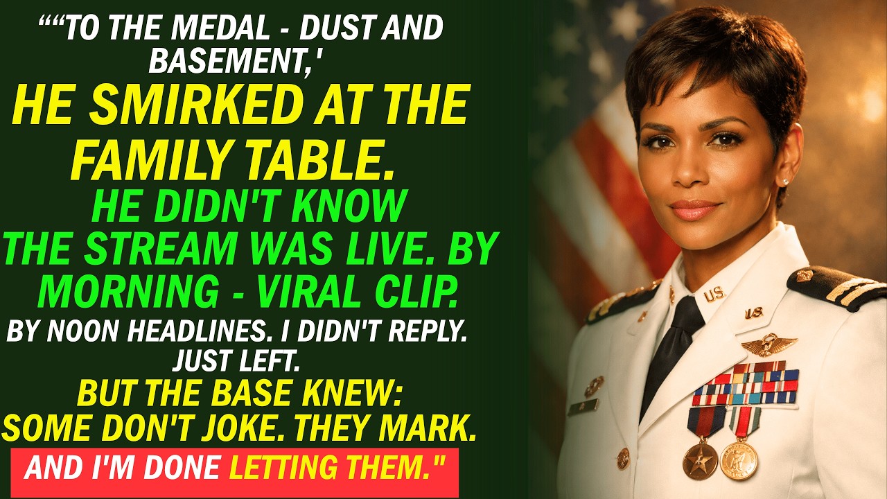 My Father Dismissed My Military Honor at Dinner — Then the Broadcast Made That “Joke” Expensive