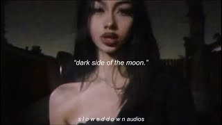 dark side of the moon - suisside (s l o w e d  d o w n)