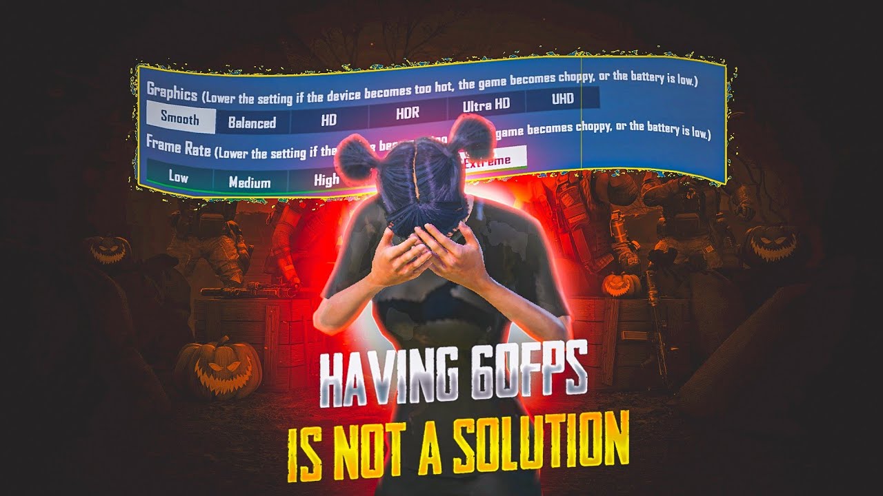 𝗛𝗮𝘃𝗶𝗻𝗴 𝟲𝟬 𝗙𝗽𝘀 𝗶𝘀 𝗻𝗼𝘁 𝗮 𝗦𝗼𝗹𝘂𝘁𝗶𝗼𝗻 😖😔 - YouTube