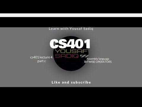 cs401 lecture 4