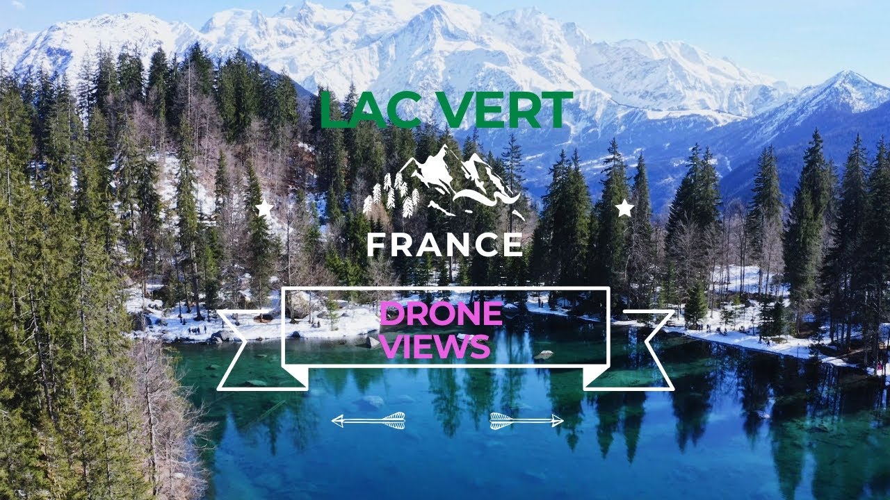 Почему Lac Vert называют Зеленым Озером? (Франция, 4К & Дрон) / Lac Vert, France, (4K & Drone)