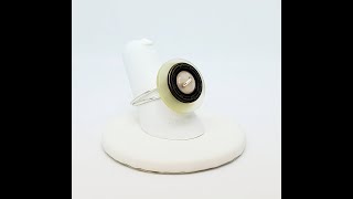 Simple Wire & Button Ring Wealth