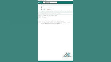 Chatbot using Arduino