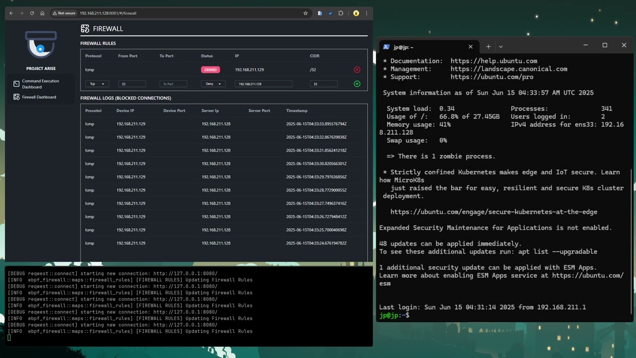Phase 2: Network Firewall | Hobby Project | using 