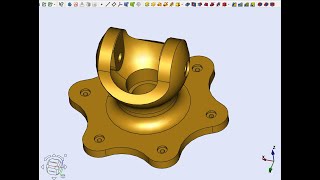 FreeCAD Часть 62. Пример создания модели