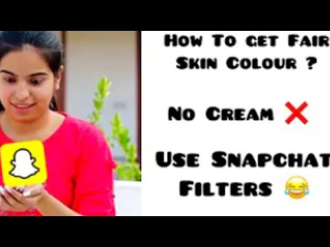 How To Get Fair Skin Colour ~ Use Snapchat In Real Life || Dushyant Kukreja || Shorts