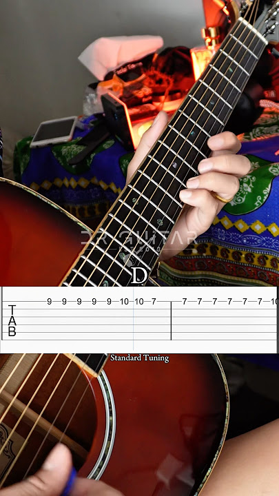 Putri Iklan (Outro Guitar Tab) ST12