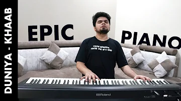 DUNIYAA - LUKA CHUPPI (EPIC PIANO COVER) | AKHIL | KHAAB