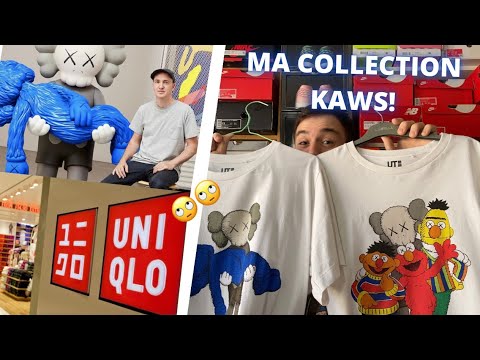 MA COLLECTION KAWS X UNIQLO! ( t-shirt companion)