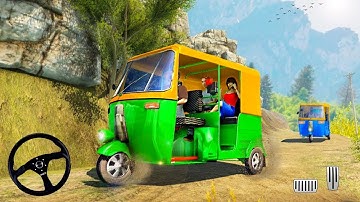 Offroad Tuk Tuk Auto Rickshaw Driving 2019 - Indian Auto Driver Simulator - Android Gameplay