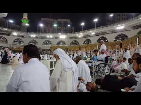 أذان الفجر الأول من المسجد الحرام ٢٦ محرم ١٤٣٨ للشيخ محمد المغربي 