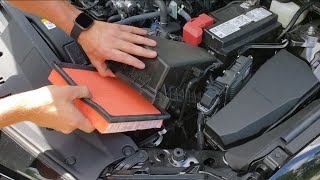 Air filter replacement Toyota Camry 2018  2023
