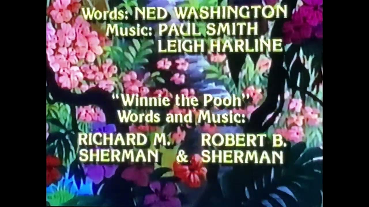 Closing To Disney Sing Along Songs Vhs Closing to Disney Sing Along Songs: The Bare Necessities 1987 VHS (1998