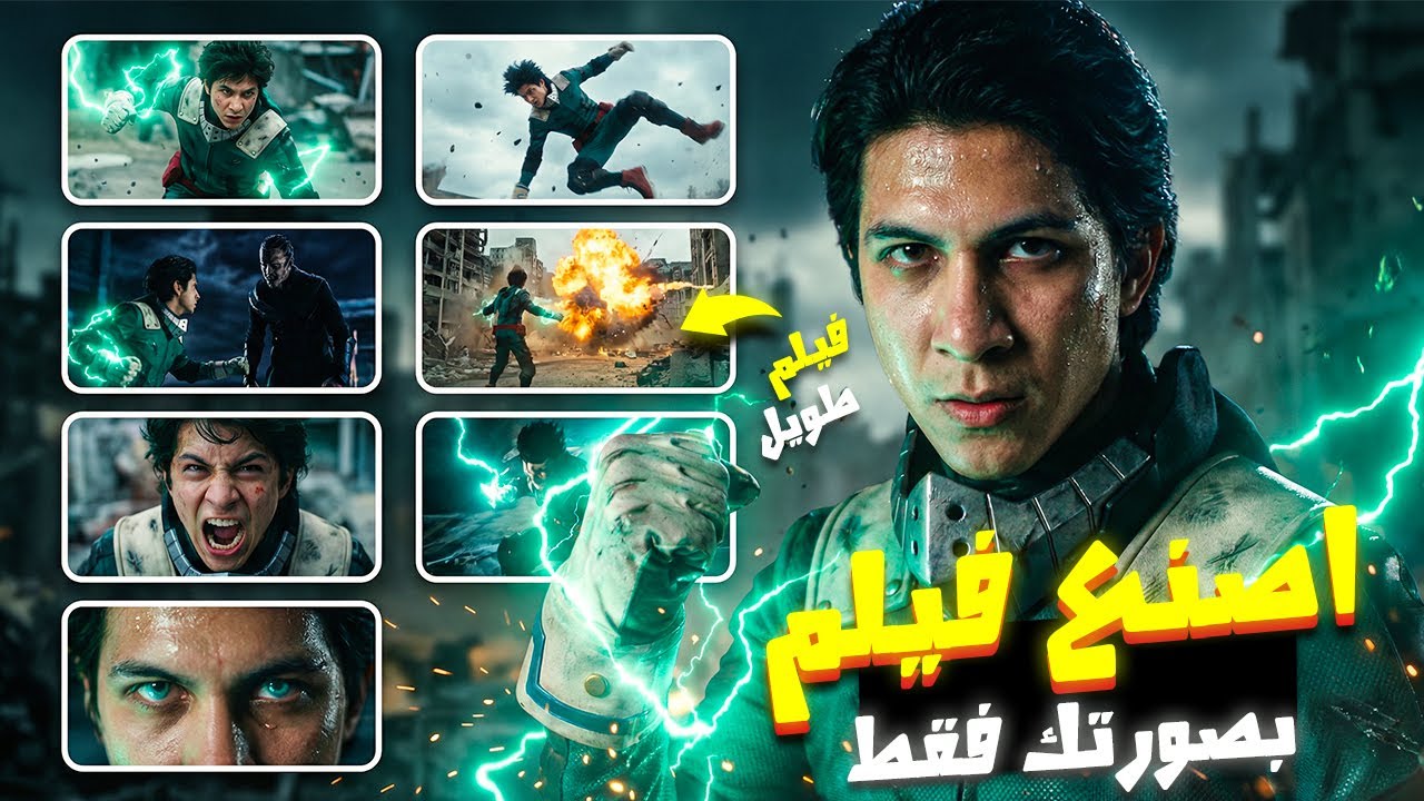 كيف صنعت فيلم سينمائي كامل بصورتي فقط بالذكاء الاصطناعي | شرح Higgsfield Cinema Studio