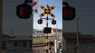 JR長崎本線　八戸溝（やえみぞ）踏切　佐賀〜鍋島駅間　 #jr #踏切