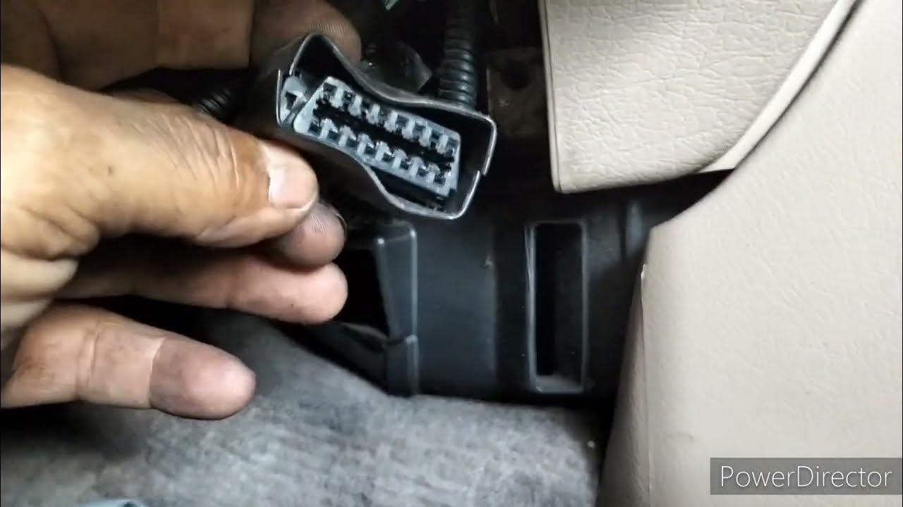 Obd port location isuzu trooper youtube
