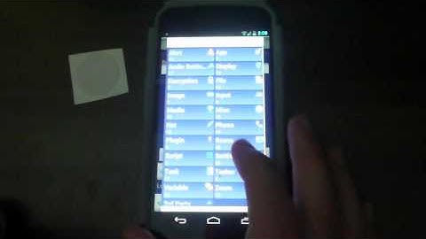 Tasker Tutorial - NFC Tag to Enable/Disable Lockscreen