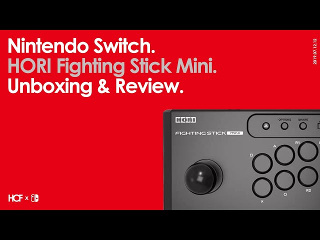 Hori Fighting Stick Mini: Street Fighter Edition (for Nintendo Switch)  Review