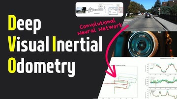 Deep Visual Inertial Odometry with Kalman Filter