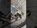 Installing a bike wheel properly (Shimano) #biketips #mtb