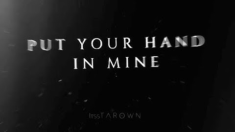 MAKE YOU MINE LYRIC EDIT( alight motion)