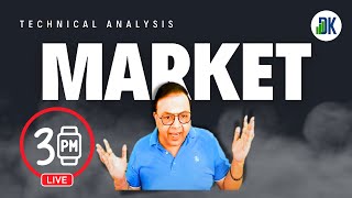 Nifty Prediction: Market at 3 PM LIVE with D K Sinha