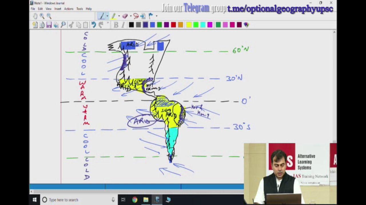 UPSC Geography : Atmosphere/ Winds (CASE STUDY : AMERICA)