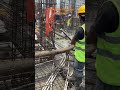 Wetting of concrete pipeline to restricts the rapid loss of moisture due to heat.