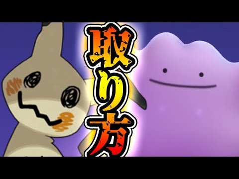 ポケモン剣盾 ミミッキュとメタモンどこにいるの 捕まえ方取り方 ポケモンソード シールド Pokemongo Youtube