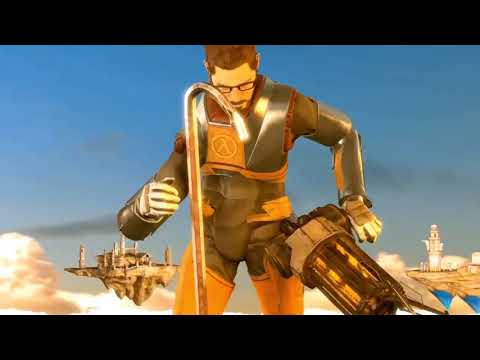 Gordon Freeman from half life smash ultimate dlc victory screen!