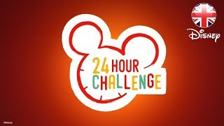 DISNEY HEALTHY LIVING | Join Disney's 24 HOUR CHALLENGE! | Official Disney UK