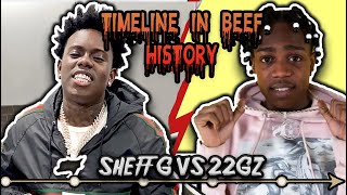 Timeline in Beef History: Sheff G vs 22Gz