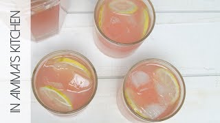Rhubarb Lemonade Recipe