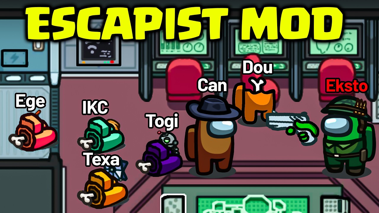 SADECE ADMİNDE KILL ALMAK! 😈🔫 AMONG US KAÇIŞCI MODU | Eksto Ömer