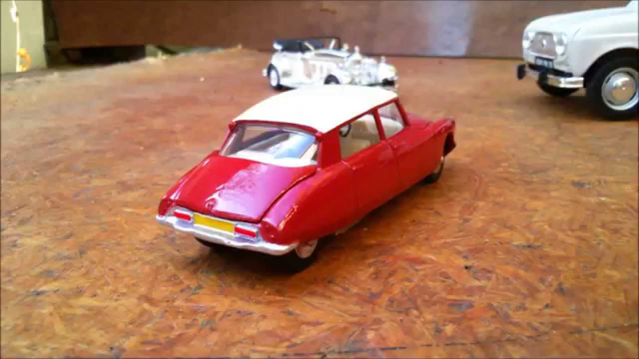 citroen ds 19 dinky toys 1/43 - YouTube
